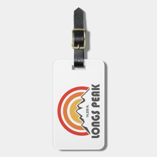 Longs Peak Gepäckanhänger (Vorderseite vertikal)