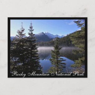 Longs Peak im Bären Lake Rocky Mountain Postkarte