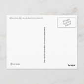 Longs Peak im Bären Lake Rocky Mountain Postkarte (Rückseite)