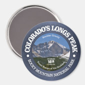Longs Peak Magnet (Vorderseite/Rückseite)