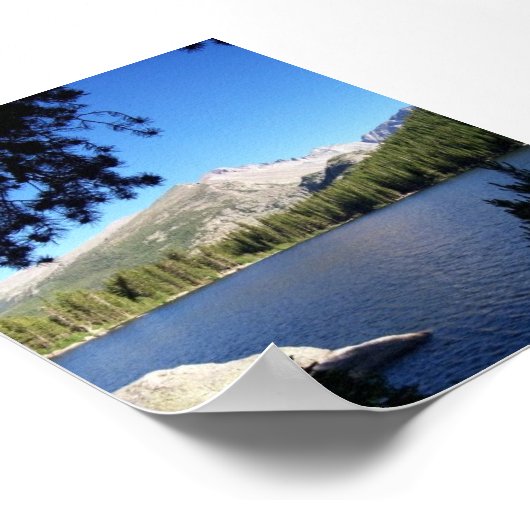 Longs Peak Poster (Ecke)