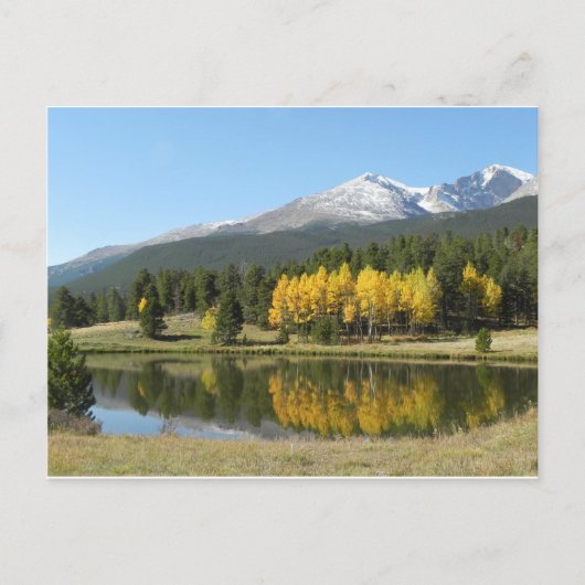 Longs Peak Postkarte (Vorderseite)