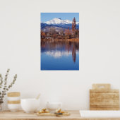 Longs Peak Reflection Poster (Küche)