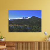 Long's Peak und Estes Cone Leinwanddruck (Insitu (Wohnzimmer))
