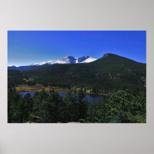 Longs Peak und Estes Cone Poster