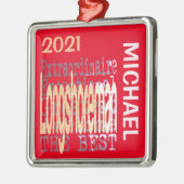 Longshoreman Extraordinaire CUSTOM Ornament Aus Metall (Links)