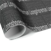 Longshoreman Extraordinaire Geschenkpapier (Rolleneckpunkt)