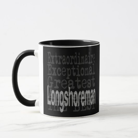 Longshoreman Extraordinaire Tasse (Links)