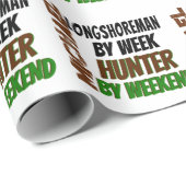 Longshoreman-Lieben Jagd Geschenkpapier (Rolleneckpunkt)