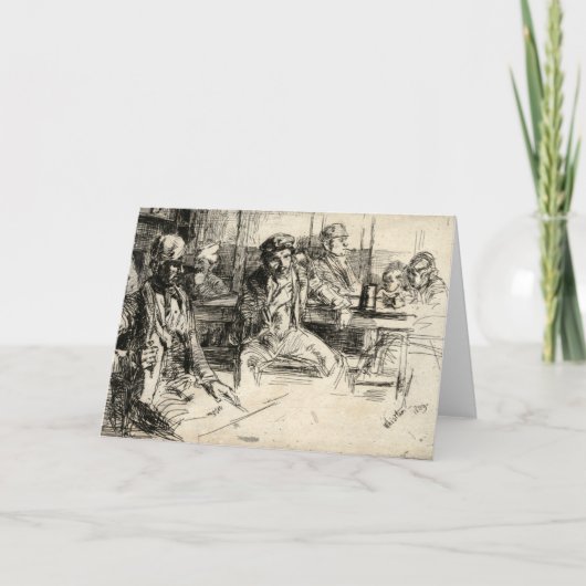 Longshoremen - Whistler - 1859 Karte (Vorderseite)