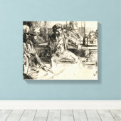 Longshoremen - Whistler - 1859 Leinwanddruck (Insitu (Holzboden))