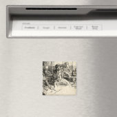 Longshoremen - Whistler - 1859 Magnet (In Situ (Geschirrspüler))
