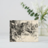 Longshoremen - Whistler - 1859 Postkarte (Stehend Vorderseite)