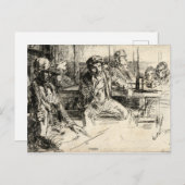 Longshoremen - Whistler - 1859 Postkarte (Vorne/Hinten)