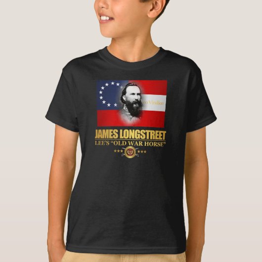 Longstreet (Südlicher Patriot) T-Shirt (Vorderseite)