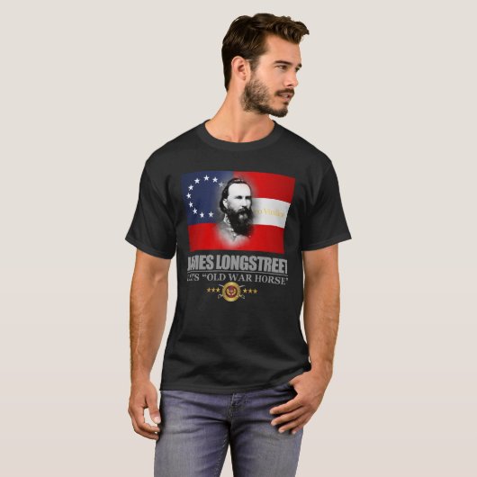 Longstreet (Südlicher Patriot) T-Shirt (Vorne ganz)