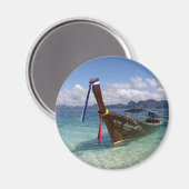 Longtail Boat Magnet (Vorderseite/Rückseite)