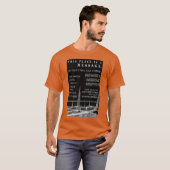 longtime nuclear waste warning messages T-Shirt (Vorne ganz)