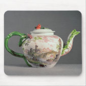Longton Hall Teekanne, c.1755 Mousepad (Vorne)
