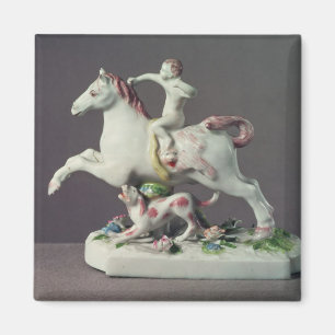 Longton Hall Zahl des Amors ein Pferd reiten Magnet