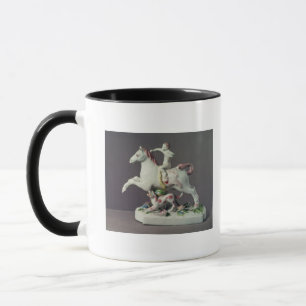Longton Hall Zahl des Amors ein Pferd reiten Tasse