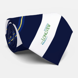 Longview (Texas) Flagge Neck Tie Krawatte