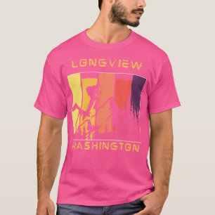 Longview Wa Bedrängter Berg Wandern Und Klettern T-Shirt