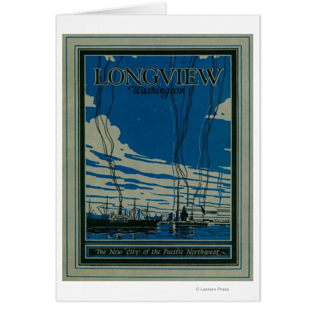 Longview, Washington Werbeplakat (Vorne)