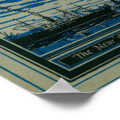 Longview, Washington Werbeplakat Poster (Ecke)