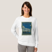 Longview, Washington-Werbungs-Plakat T-Shirt (Vorne ganz)