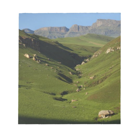 Longwall, Riesenburg, Drakensberg, Notizblock (Vorderseite)