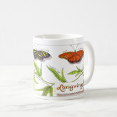 Longwing Schmetterlinge Kaffeetasse (VorderseiteRechts)