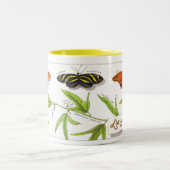Longwing Schmetterlings-Tasse Zweifarbige Tasse (Mittel)