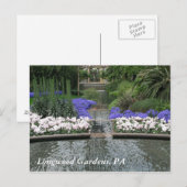 Longwood Gardens, PA Postkarte (Vorne/Hinten)