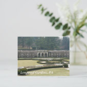 Longwood Gardens, PA Postkarte (Stehend Vorderseite)