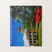 Longwood House Natchez Weihnachtsgrüße Puzzle (Vertikal)