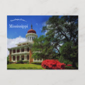 Longwood Natchez Mississippi Postkarte (Vorderseite)