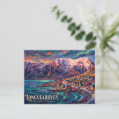 Longyearbyen, Svalbard Norwegen Postkarte (Stehend Vorderseite)