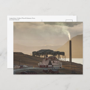 Longyearbyen Svalbard Postkarte