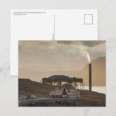 Longyearbyen Svalbard Postkarte (Vorne/Hinten)