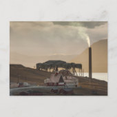 Longyearbyen Svalbard Postkarte (Vorderseite)