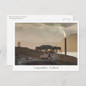 Longyearbyen Svalbard Postkarte (Vorne/Hinten)