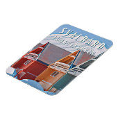 Longyearbyen, wo die Natur ihre Rechte zurückerobe Magnet (Linke Seite)