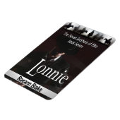 Lonnie Flexibler Foto-Magnet Magnet (Linke Seite)
