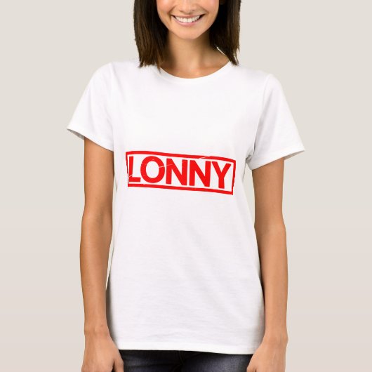 Lonny Briefmarke T-Shirt (Vorderseite)
