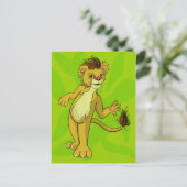 Lonny Lion Postkarte (Stehend Vorderseite)