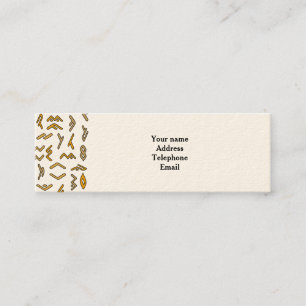 Lontara Mini Visitenkarte