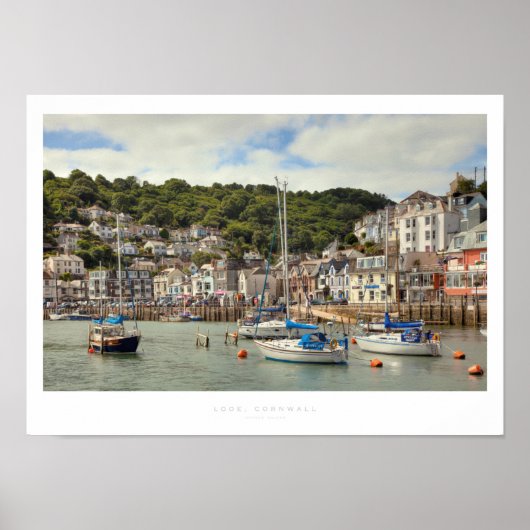 Looe, Cornwall Poster (Vorne)