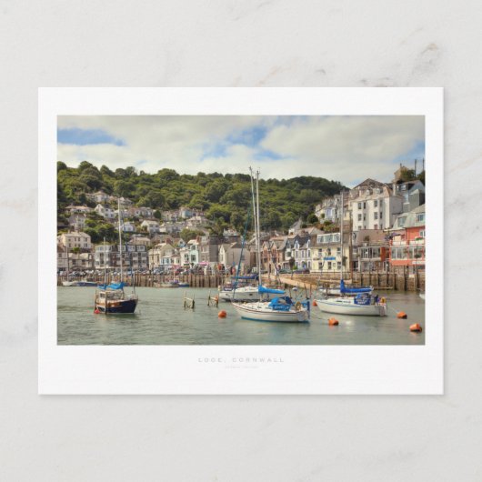 Looe, Cornwall Postkarte (Vorderseite)