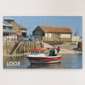 Looe: Fischerboot, Cornwall, England Puzzle (Horizontal)